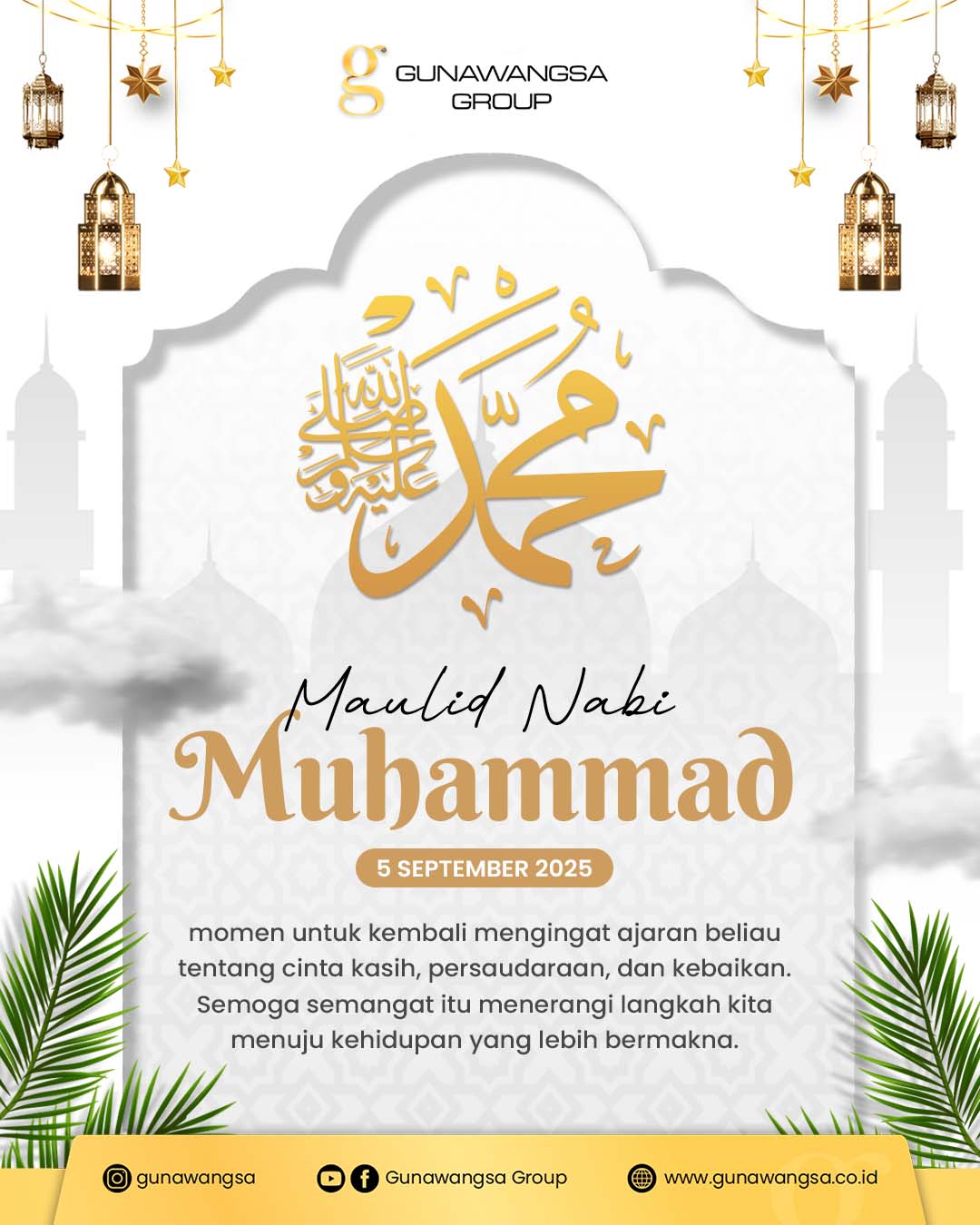 MEMPERINGATI MAULID NABI MUHAMMAD SAW