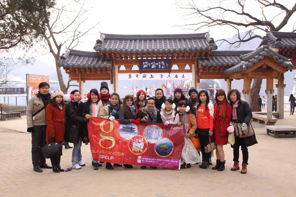 Gunawangsa Group Travelling To Korea 7 – 15 February 2015 For Holiday