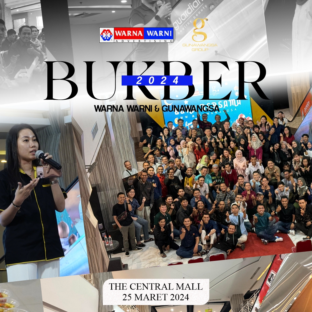 Menyatukan Keragaman : Acara Buka Bersama PT Warna Warni Media dan Gunawangsa Group di The Central Mall Surabaya