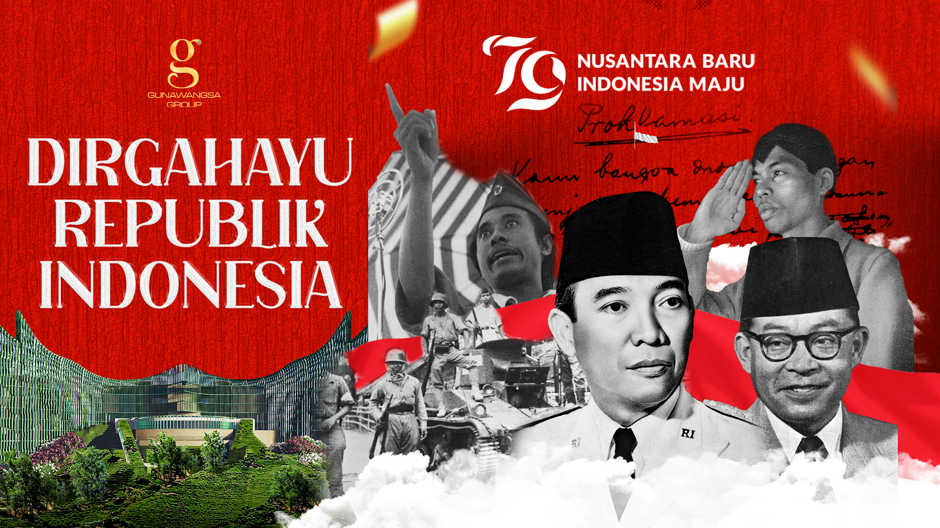 Memperingati Hari Kemerdekaan Indonesia yang ke-79: Gunawangsa Group dan Komitmen Membangun Masa Depan Bangsa